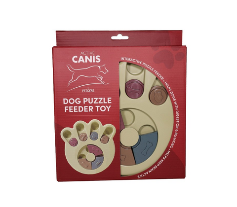 Active Canis Pet Puzzle Plate