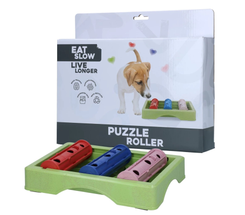 Eat Slow Live Longer Puzzle Roller