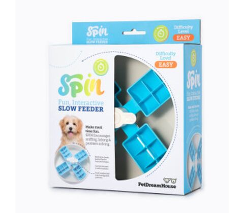 SPIN Interactive Feeder Windmill Blue Easy