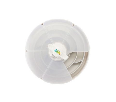 SPIN Interactive Feeder Spiral, Grey with Twister, Tricky