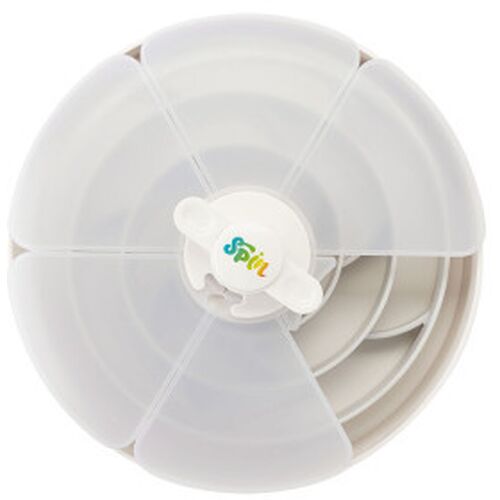 SPIN Interactive Feeder Spiral, Grey with Twister, Tricky
