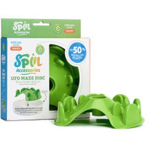 SPIN UFO Maze Disc, Green Tricky