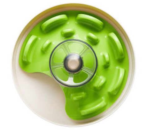SPIN Interactive Feeder UFO Maze, Green, Tricky