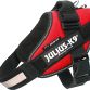 K9 IDC sele, str.: 0, rød 58-76 cm