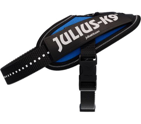 Julius-K9 IDC Powerharness hundesele Blå
