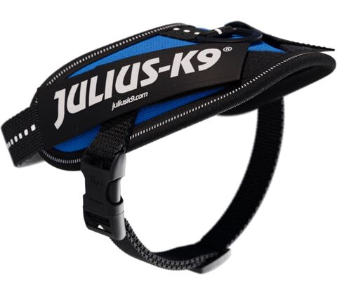 Julius-K9 IDC Powerharness hundesele Blå