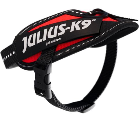 Julius-K9 IDC Powerharness hundesele Rød
