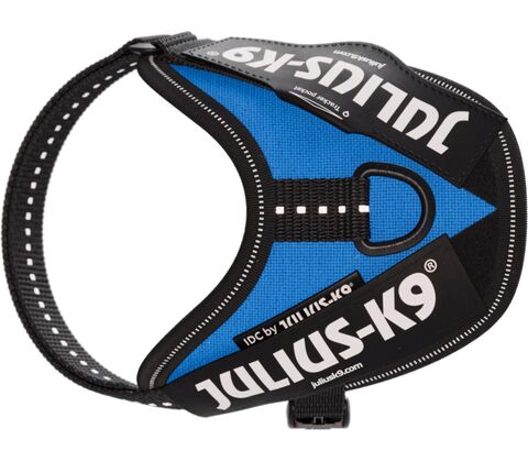 Julius-K9 IDC Powerharness hundesele Blå