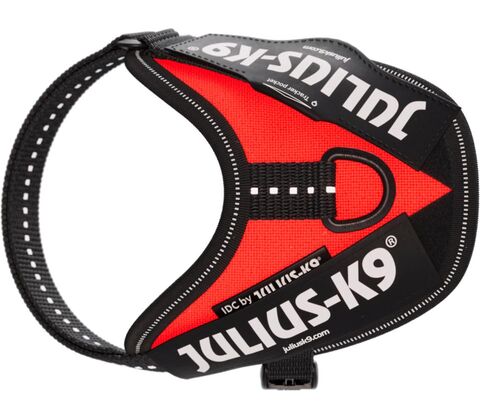 Julius-K9 IDC Powerharness hundesele Rød