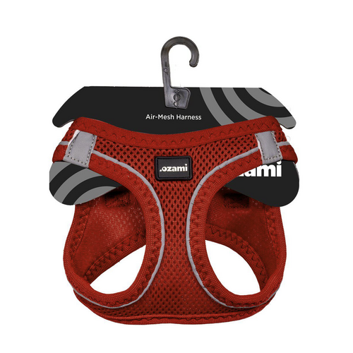  Ozami Air Mesh Harness Sele Rød
