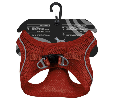  Ozami Air Mesh Harness Sele Rød