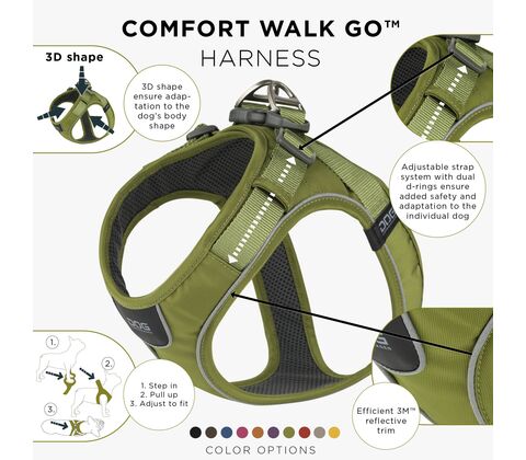 DOG Copenhagen Comfort Walk Go™ Sele - Hunting Green