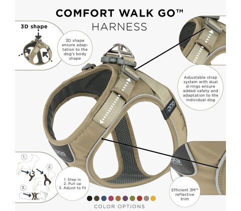 DOG Copenhagen Comfort Walk Go™ Sele - Dessert Dune