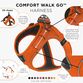 DOG Copenhagen Comfort Walk Go™ Sele - Orange Sun