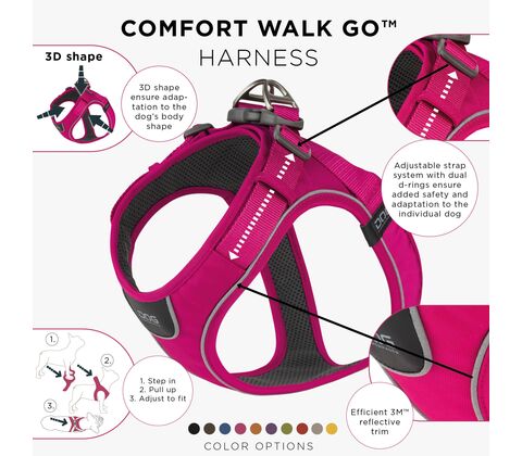 DOG Copenhagen Comfort Walk Go™ Sele - Wild Rose