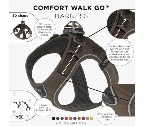DOG Copenhagen Comfort Walk Go™ Sele - Mokka