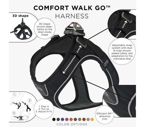 DOG Copenhagen Comfort Walk Go™ Sele - Sort