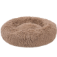 Fluffy hundeseng small brun 