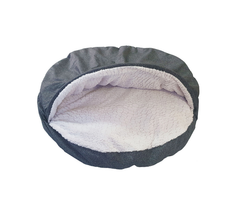 Tyrol Rund Seng Håkan Grå/Beige 65cm