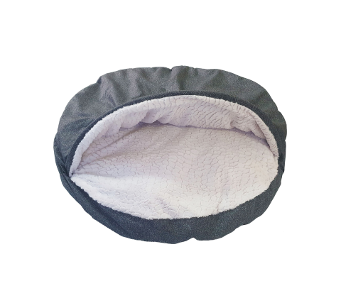 Tyrol Rund Seng Håkan Grå/Beige 65cm