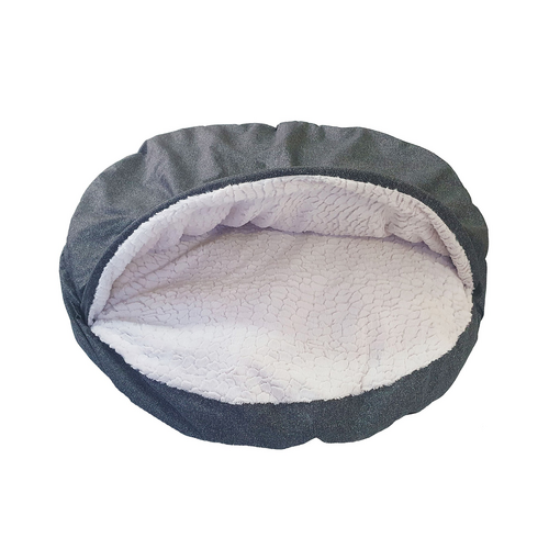 Tyrol Rund Seng Håkan Grå/Beige 65cm