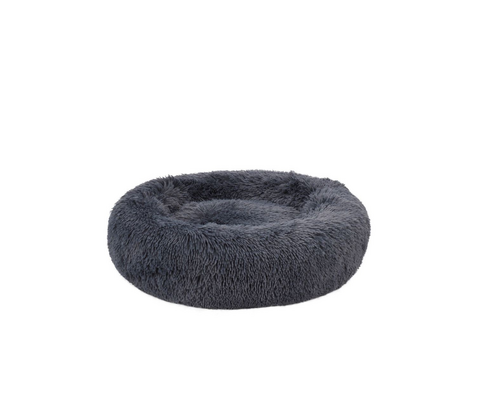 Fluffy Hundeseng M, Koksgrå