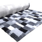 Companion ProFleece Patchwork sort/grå/hvid 