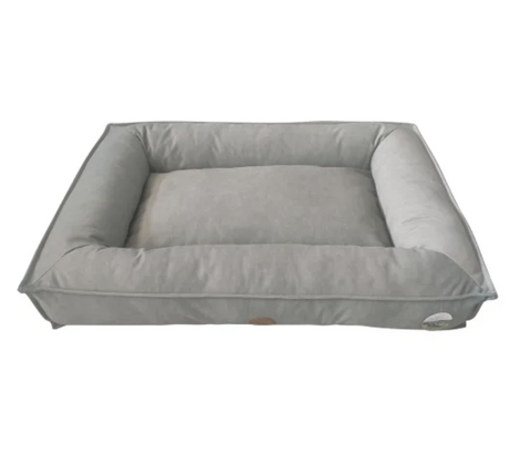 Whesco Luksus hundeseng grå 80x60x13cm