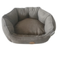 Whesco Luksus hundeseng grå 60x50x11cm