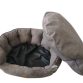 Whesco Luksus hundeseng grå 60x50x11cm