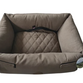 Whesco Luksus multi hundeseng brun 60x50x17 cm