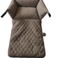 Whesco Luksus multi hundeseng brun 60x50x17 cm