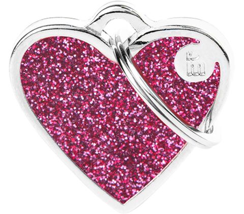 Tegn shine, hjerte, pink, medim