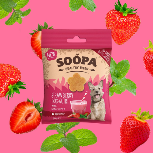 SOOPA Healthy Bites jordbær 50g