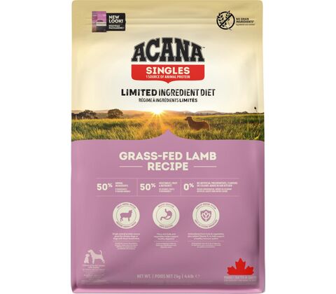 ACANA Grass Fed Lamb single protein