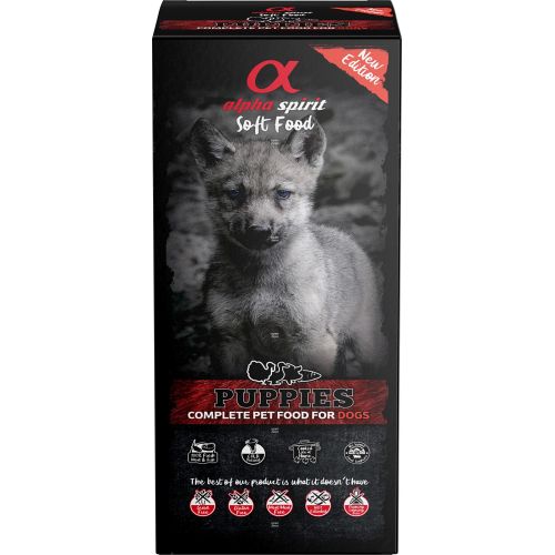 Alpha Spirit Semi-moist Puppies, 9 kg (45x200g)