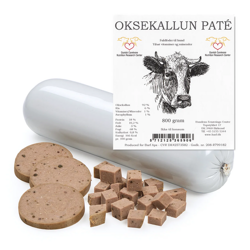 Oksekallun paté 800 gram