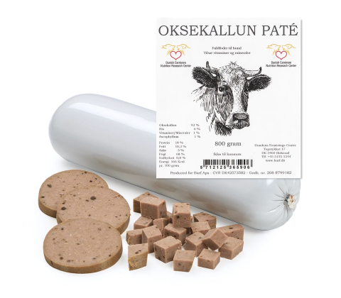 Oksekallun paté 800 gram