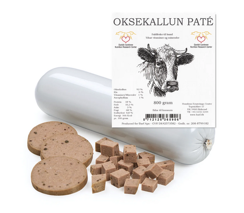 Oksekallun paté 800 gram