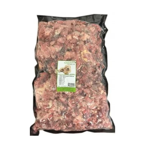 Naturfoder 100% Hestekød 2000 gr.