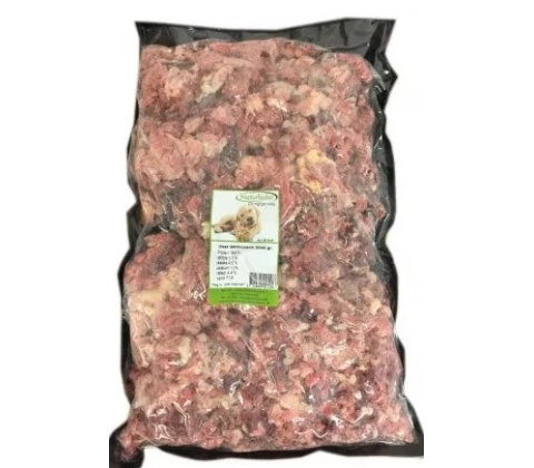 Naturfoder 100% Hestekød 2000 gr.