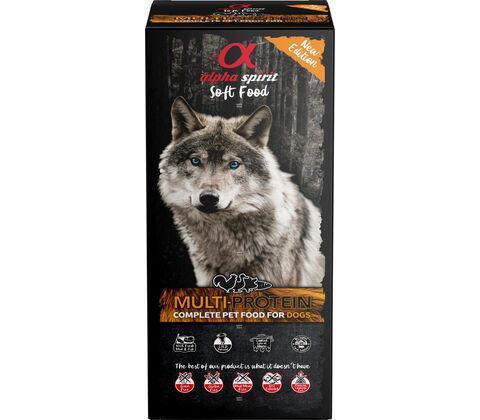 Alpha Spirit Semi-moist Multiprotein, 9 kg (45x200g)