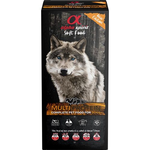Alpha Spirit Semi-moist Multiprotein, 9 kg (45x200g)
