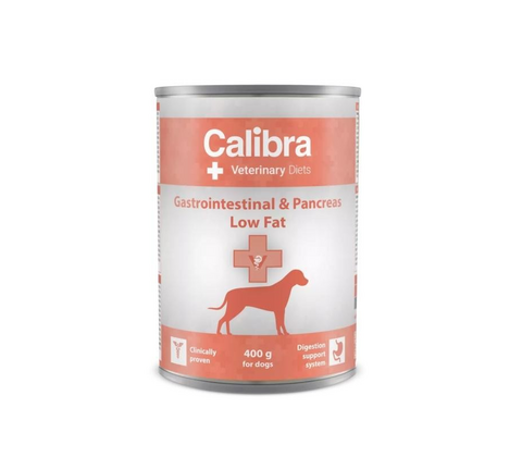 Calibra VD Dog can Gastrointestinal Low Fat 400 g