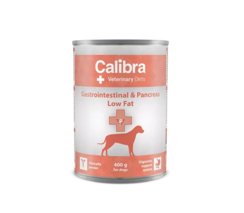 Calibra VD Dog can Gastrointestinal Low Fat 400 g