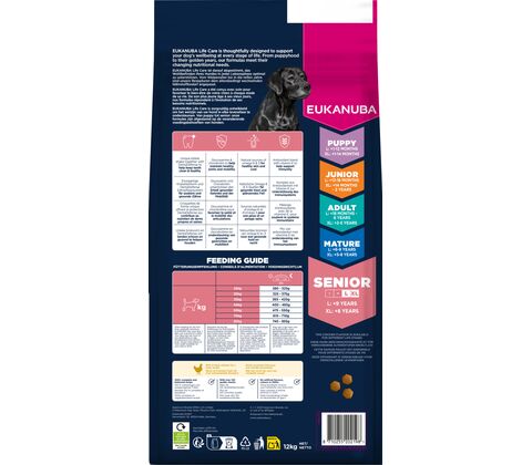 Eukanuba Senior Large Breed kylling 12kg