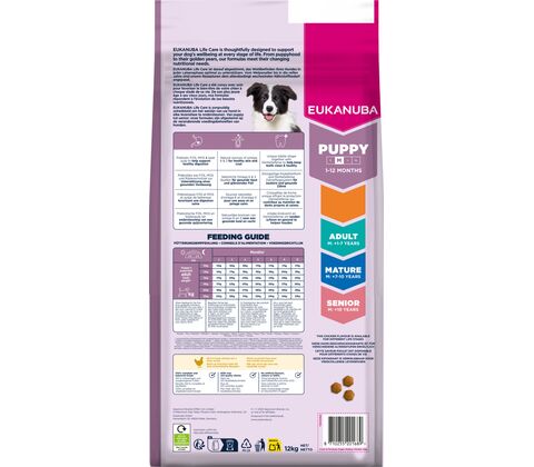 Eukanuba Puppy Medium Breed kylling 