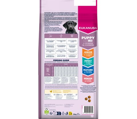 Eukanuba Puppy Large Breed kylling