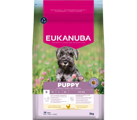 Eukanuba Puppy  Small Breed med kylling 