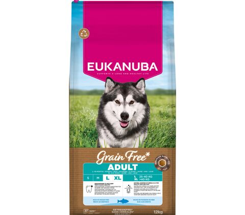 Eukanuba Adult Large Grainfree Ocean Fish 12KG